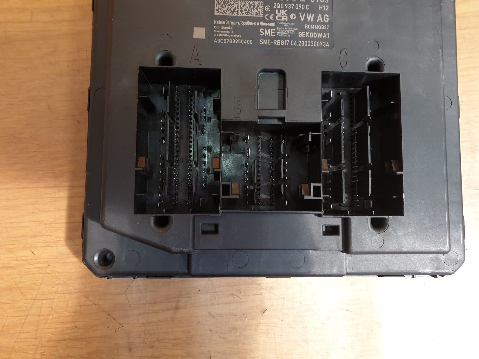 ✅2024 VW TAIGO R-LINE 1.0P BCM BODY CONTROL MODULE ECU 2Q0937090E +WARRANTY A162 - Image 2