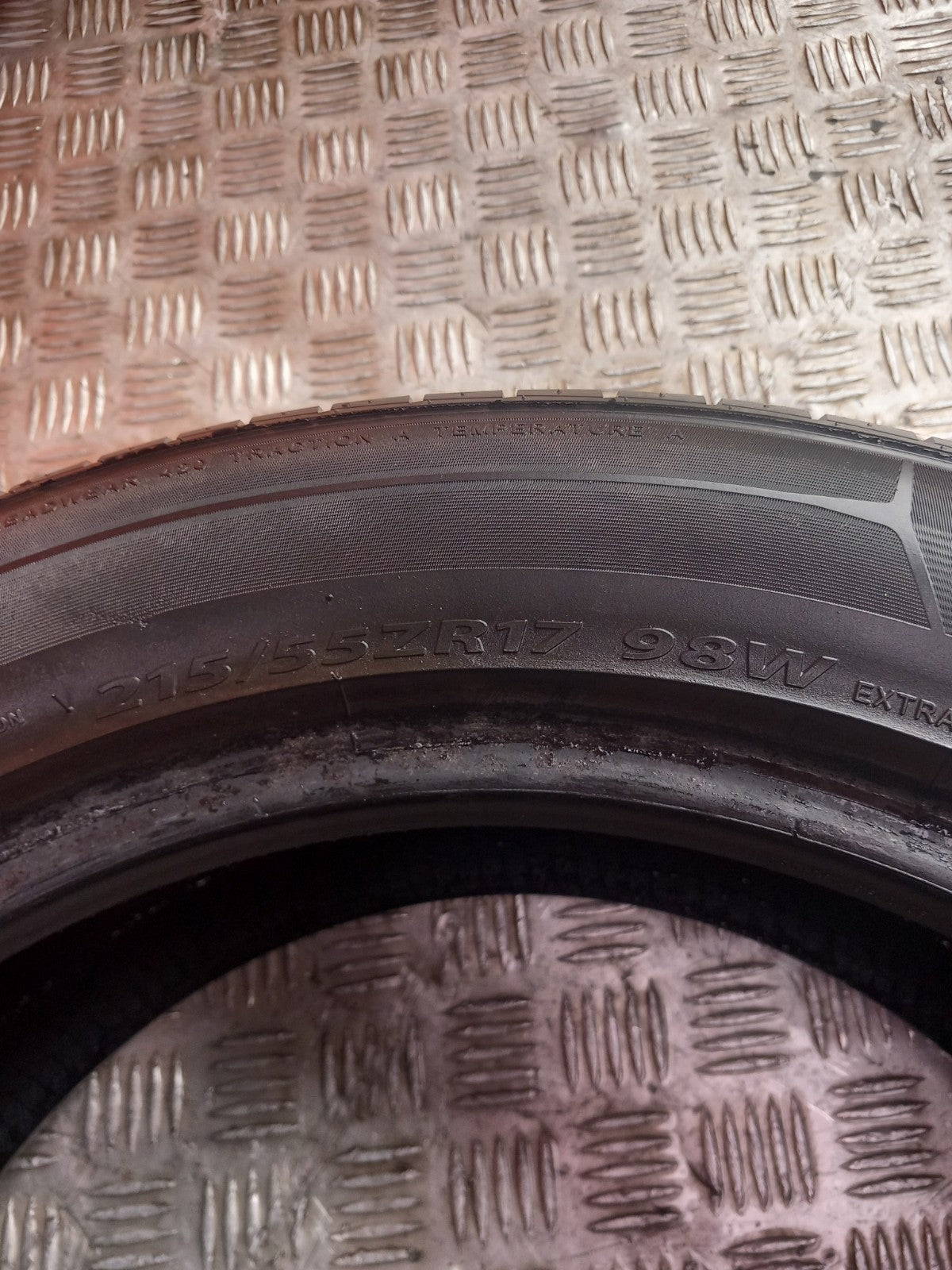 Durun HG918 Tyre 215/55 ZR17 3,14 mm Warranty xAA - Image 4