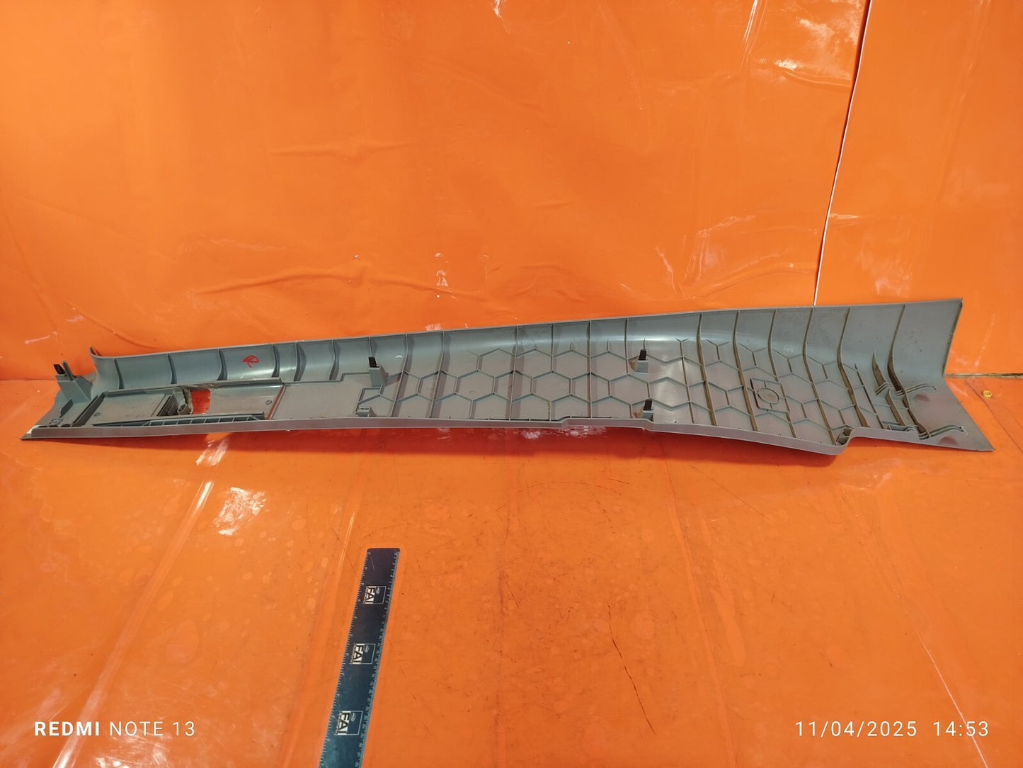 ✅VW CRAFTER CR35 2.0 DIESEL 2015 RIGHT SIDE B-PILLAR COVER TRIM A9066900107 A278 - Image 8