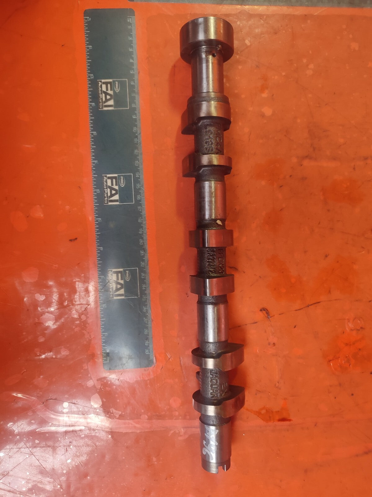 ✅2017 JAGUAR F-PACE X761 3.0P EXHAUST & INLET CAMSHAFT PAIR DX236A270AA A196 - Image 3