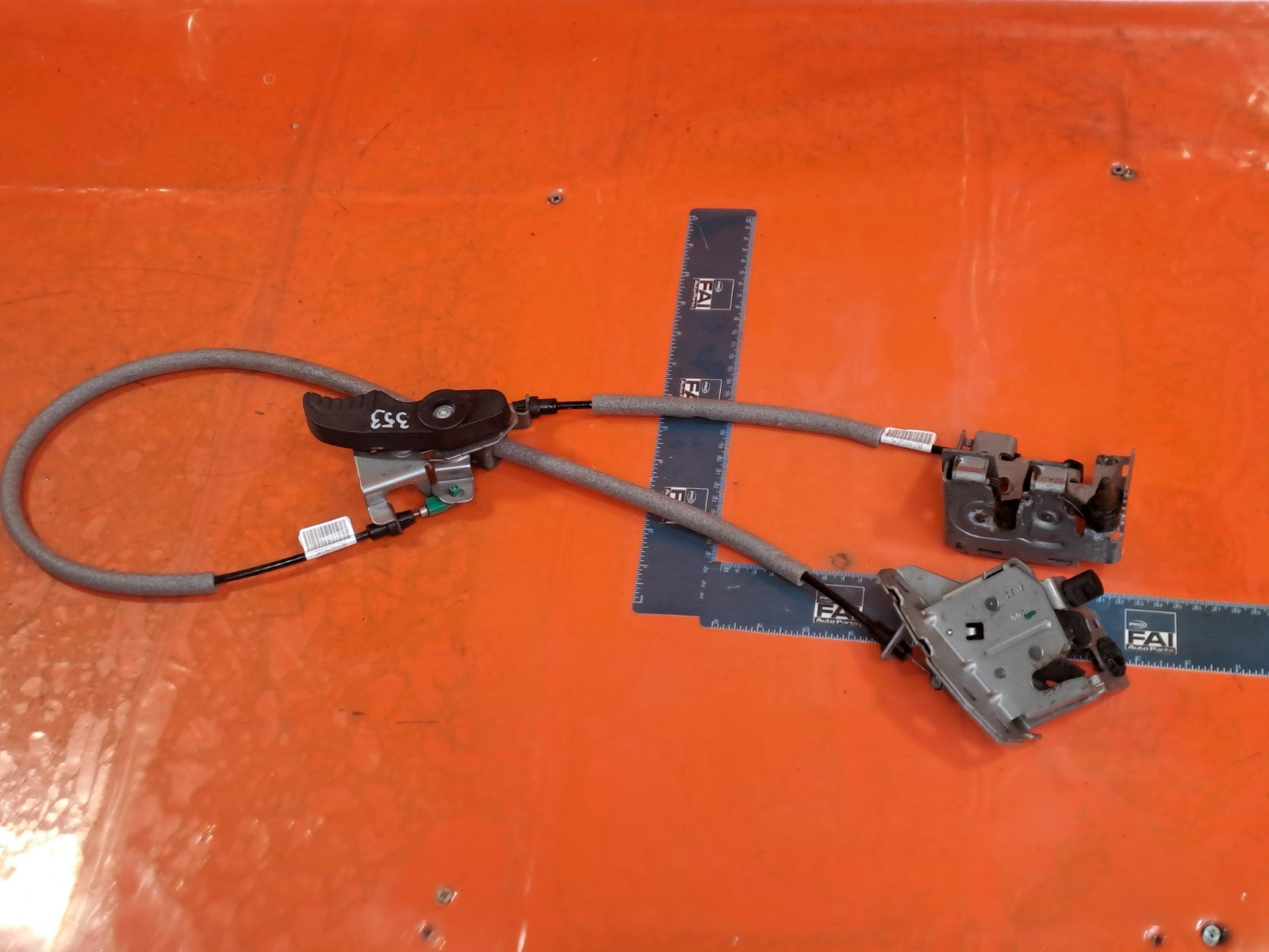 ✅FORD TRANSIT CUSTOM 2.0 DIESEL 2022 REAR LEFT DOOR LOCK BK21V43287AG A353 - Image 1