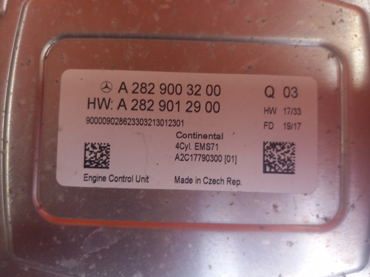Mercedes W177 282.914 Engine Control Module ECU A2829003200 A2829012900 Warranty - Image 8