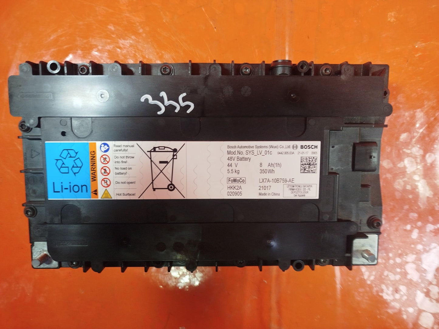 ✅FORD PUMA St-LINE X 1.0 PETROL 2021 HIGH VOLTAGE BATTERY LX7A10B759AE A335 - Image 7