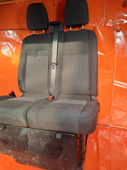 ✅2022 FORD TRANSIT CUSTOM 2.0D PASSENGER SIDE FRONT TWIN SEATS + WARRANTY A353 - Image 4