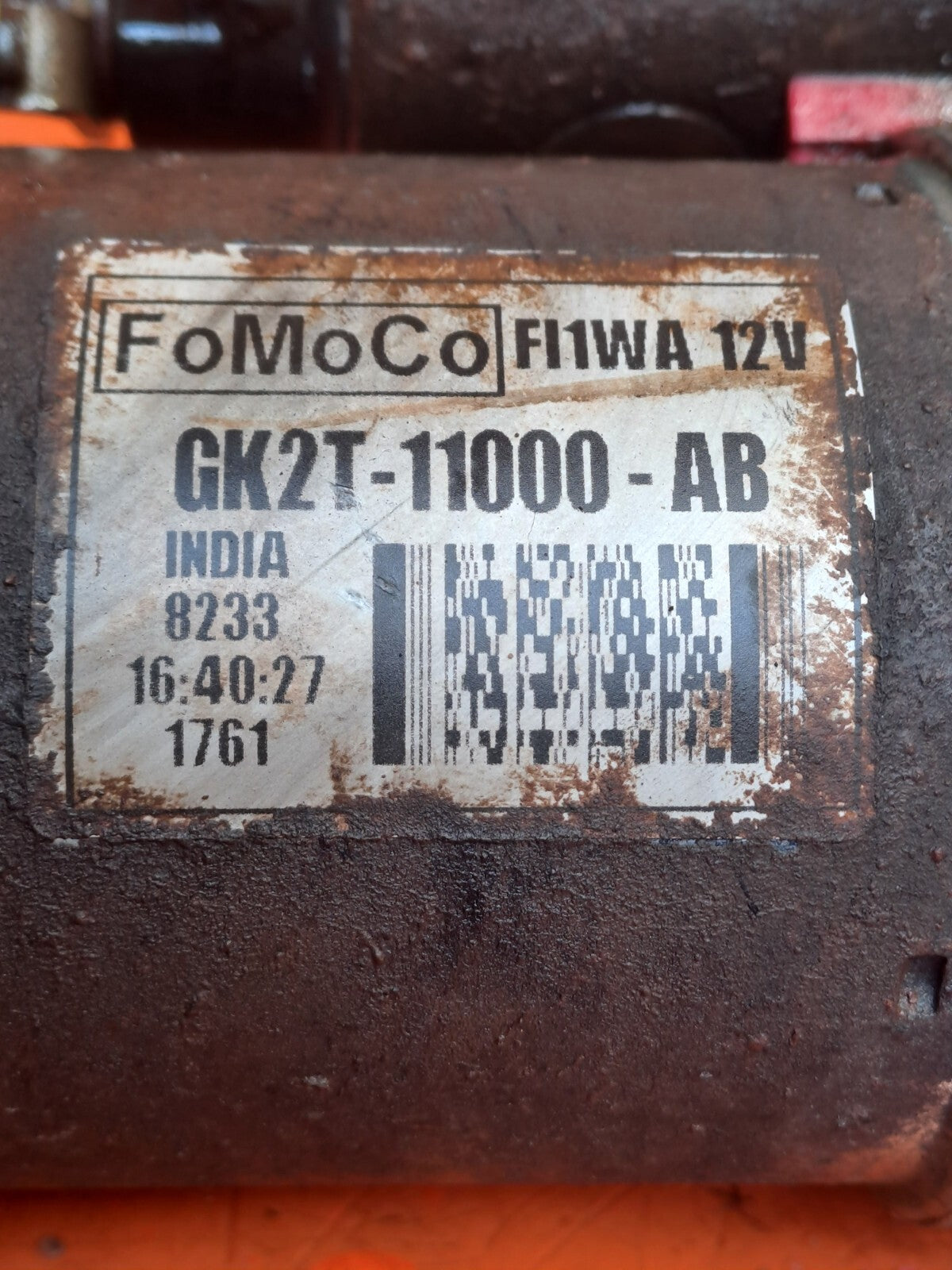 ✅FORD TRANSIT CUSTOM 2.0 DIESEL 2019 STARTER MOTOR GK2T-11000-AB Warranty A281 - Image 5