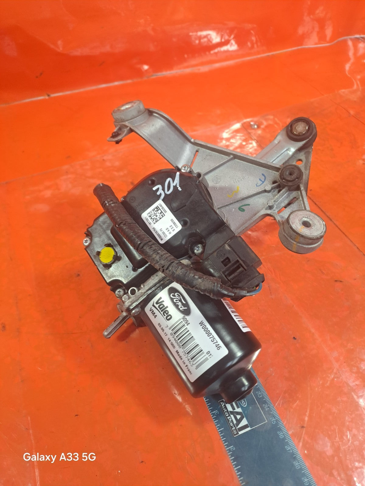 ✅2018 FORD GALAXY ZETEC WIPER LINKAGE WITH MOTOR FRONT LEFT W000075754 +WARRANTY - Image 8