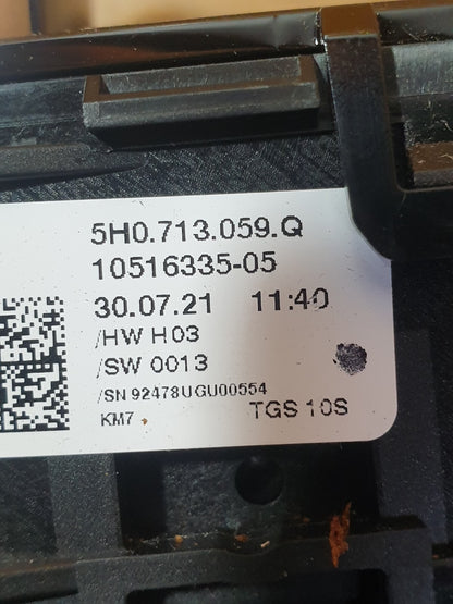 ✅VW GOLF MK8 1.5 PETROL 2022 GEAR SELECTOR SWITCH ENGINE START STOP BUTTON A191 - Image 7