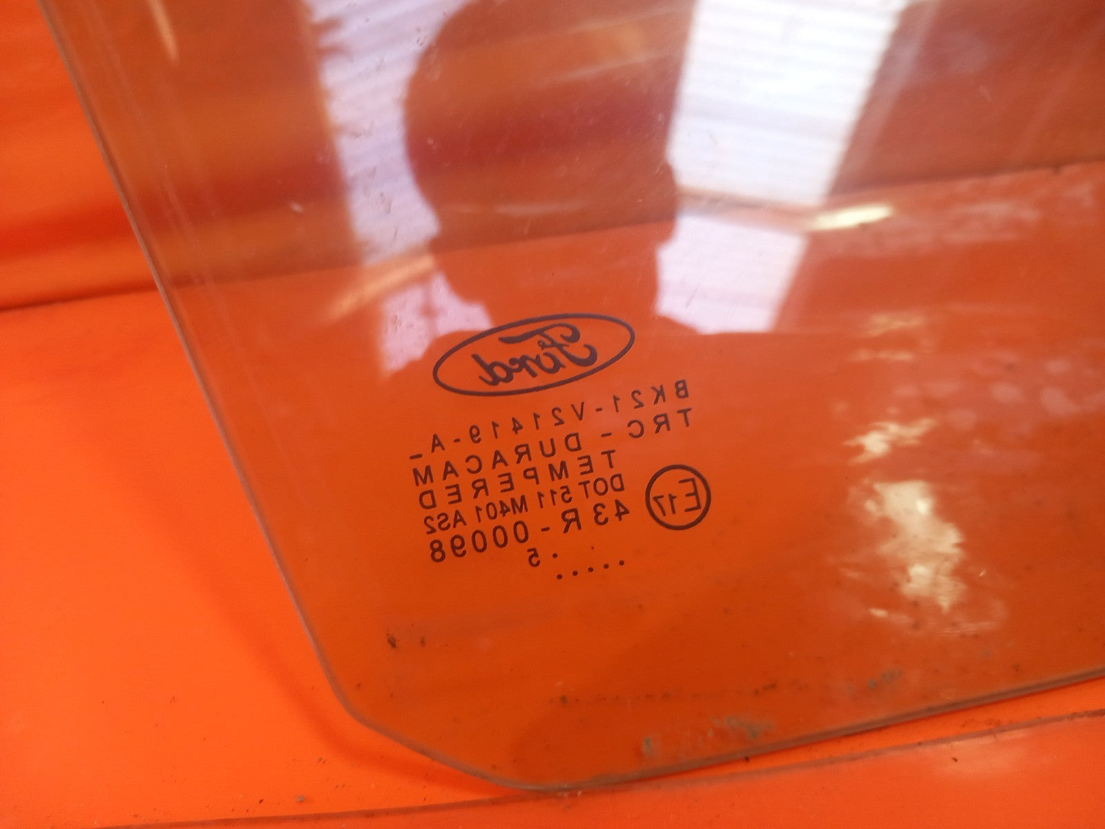 2015 Ford Tourneo Custom Front Left Quarter Window Glass BK21-V21419-A A377 - Image 12