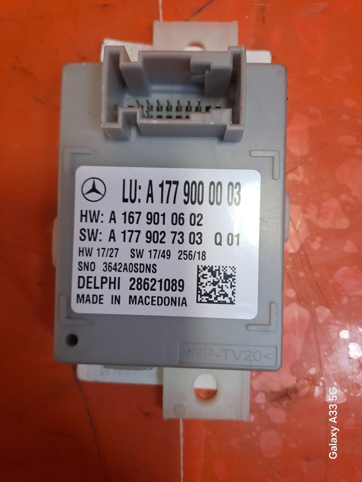 ✅MERCEDES A180D SPORT W177 1.5 DIESEL 2018 AMBIENT LIGHT CONTROL MODULE ECU A297 - Image 2