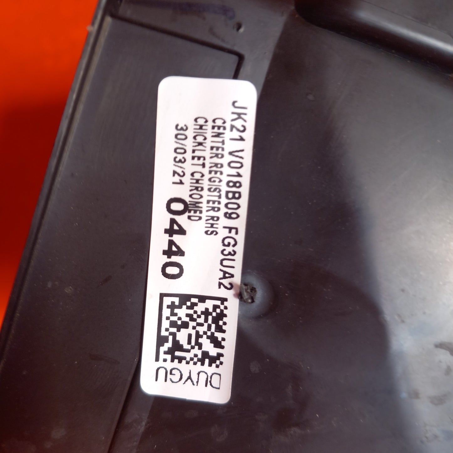 2021 Ford Transit Custom Dashboard Air Vent Right JK21-V018B09-FG Warranty A370 - Image 9