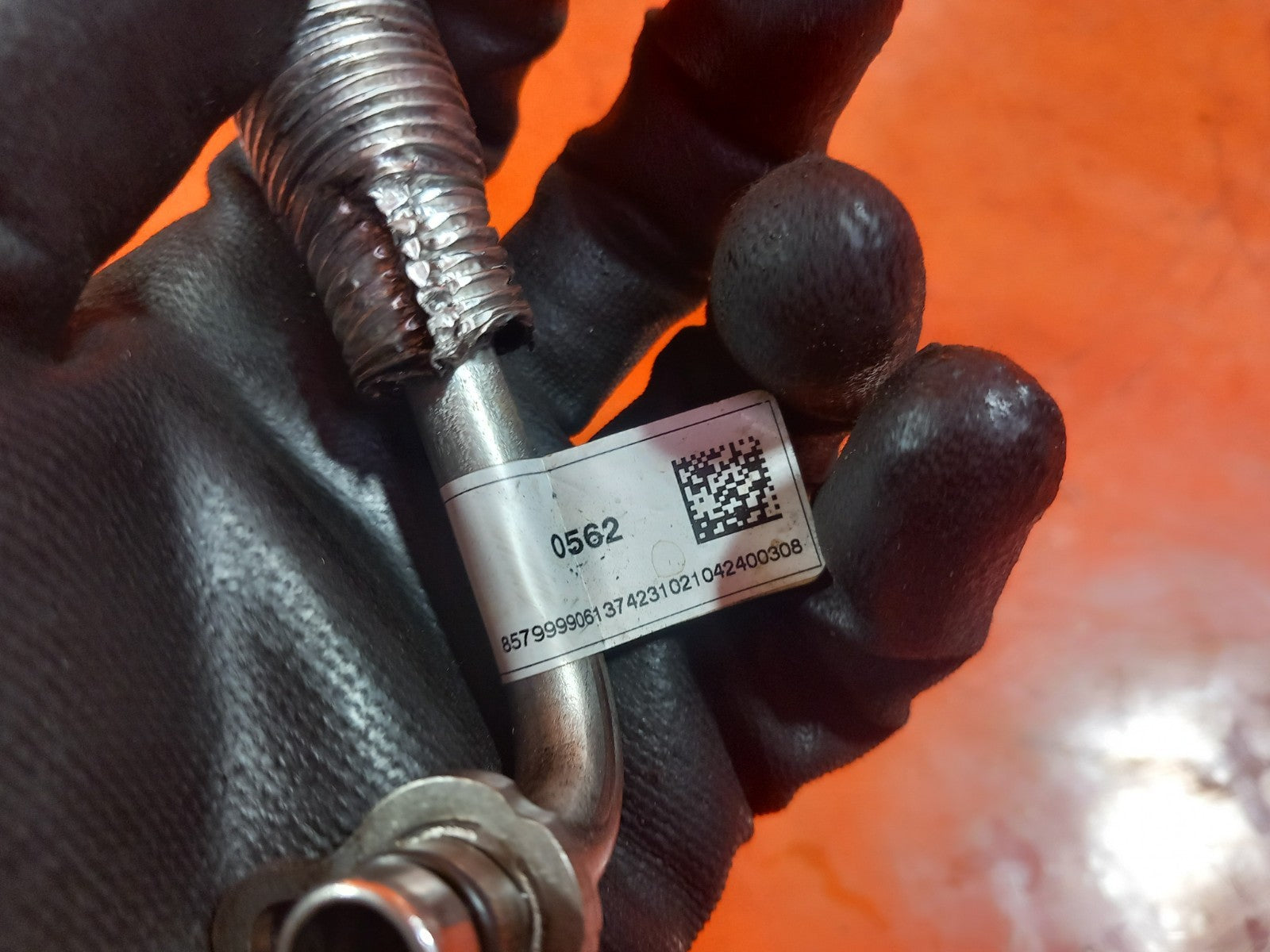 2021 BMW 1 Series F40 Engine Oil Pipe Line 8579999 Warranty A365 - Image 9