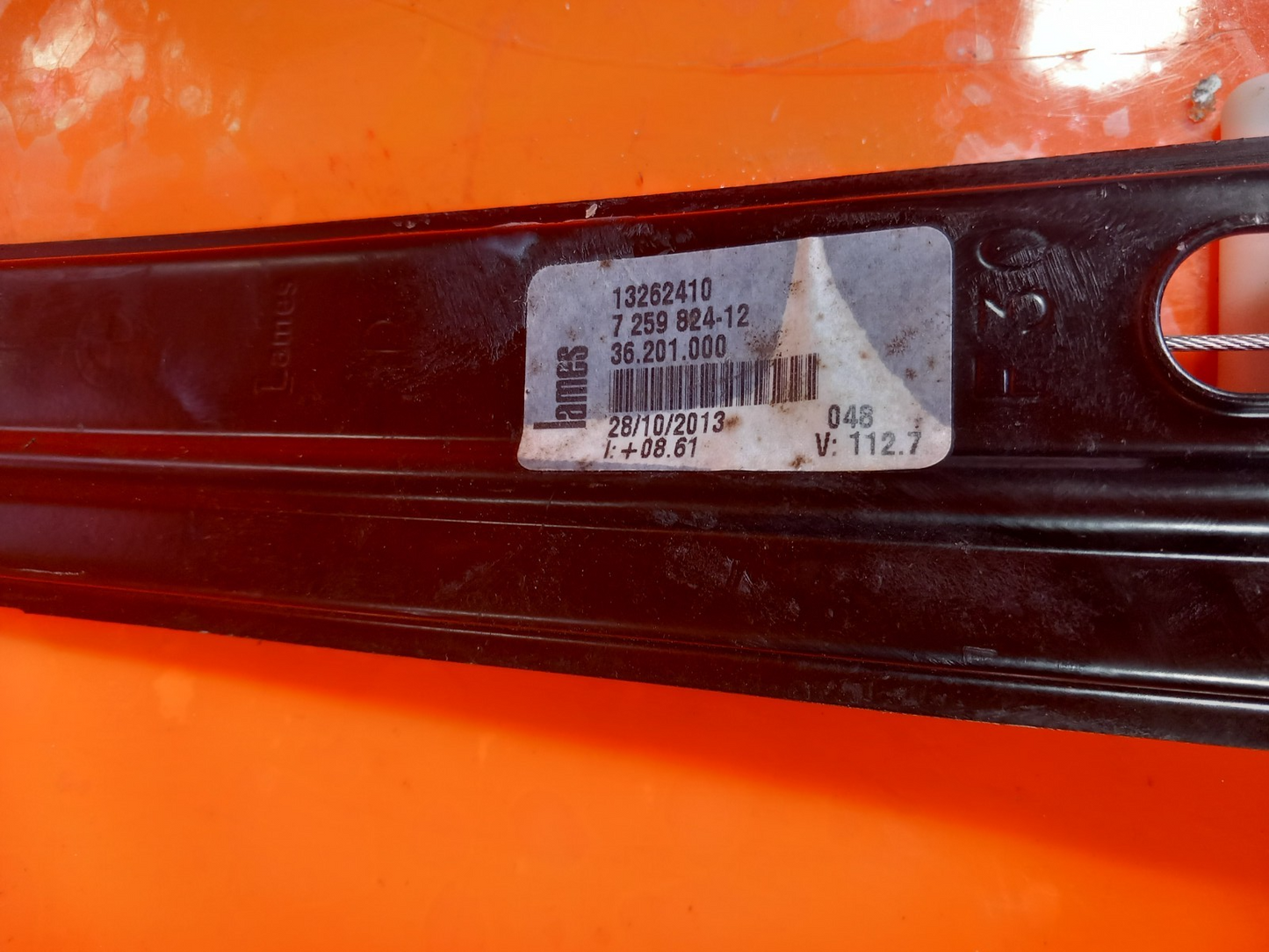 2013 BMW 3 Series F30 Xdrive M Front Right Window Motor Regulator 7259824 A395 - Image 12