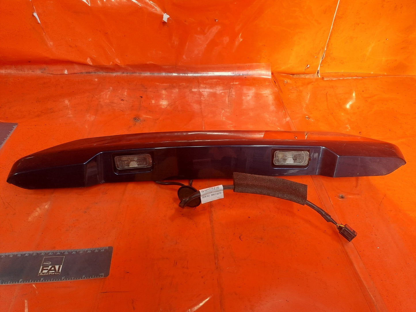 ✅Ford Transit Custom 2.2 Diesel 2014 Tailgate Number Plate Trim Blue BK2113555CE - Image 6