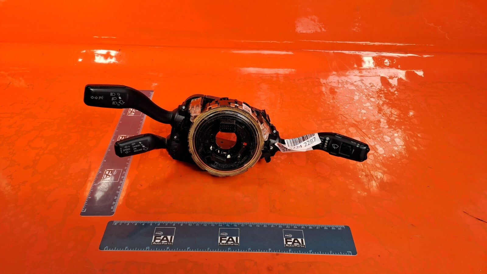 2010 AUDI Q7 S-LINE 3.0D WIPER INDICATOR STALK SWITCHES 4F0953549D WARRANTY A224 - Image 1