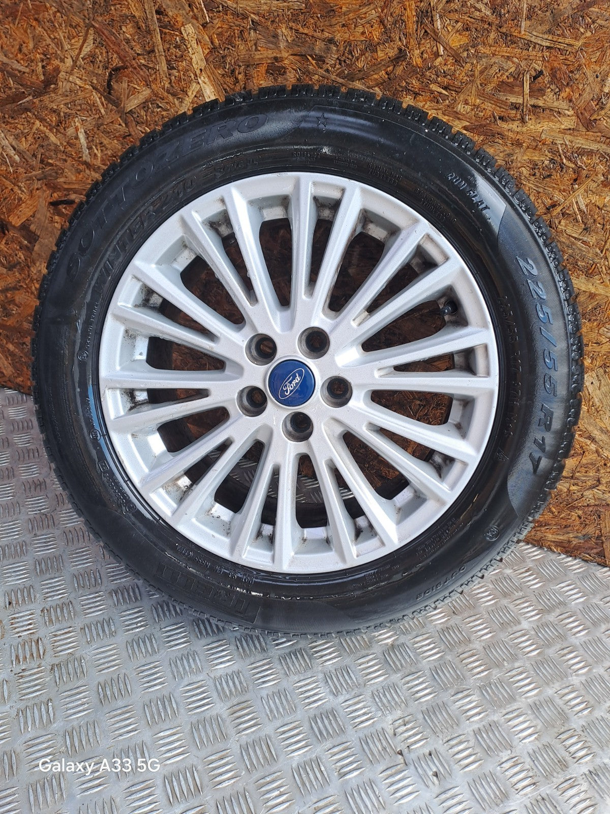 ✅2018 FORD GALAXY ZETEC ALLOY WHEEL & TYRE EM2C-1007-B1A 225/55 R17 + WARRANTY - Image 5