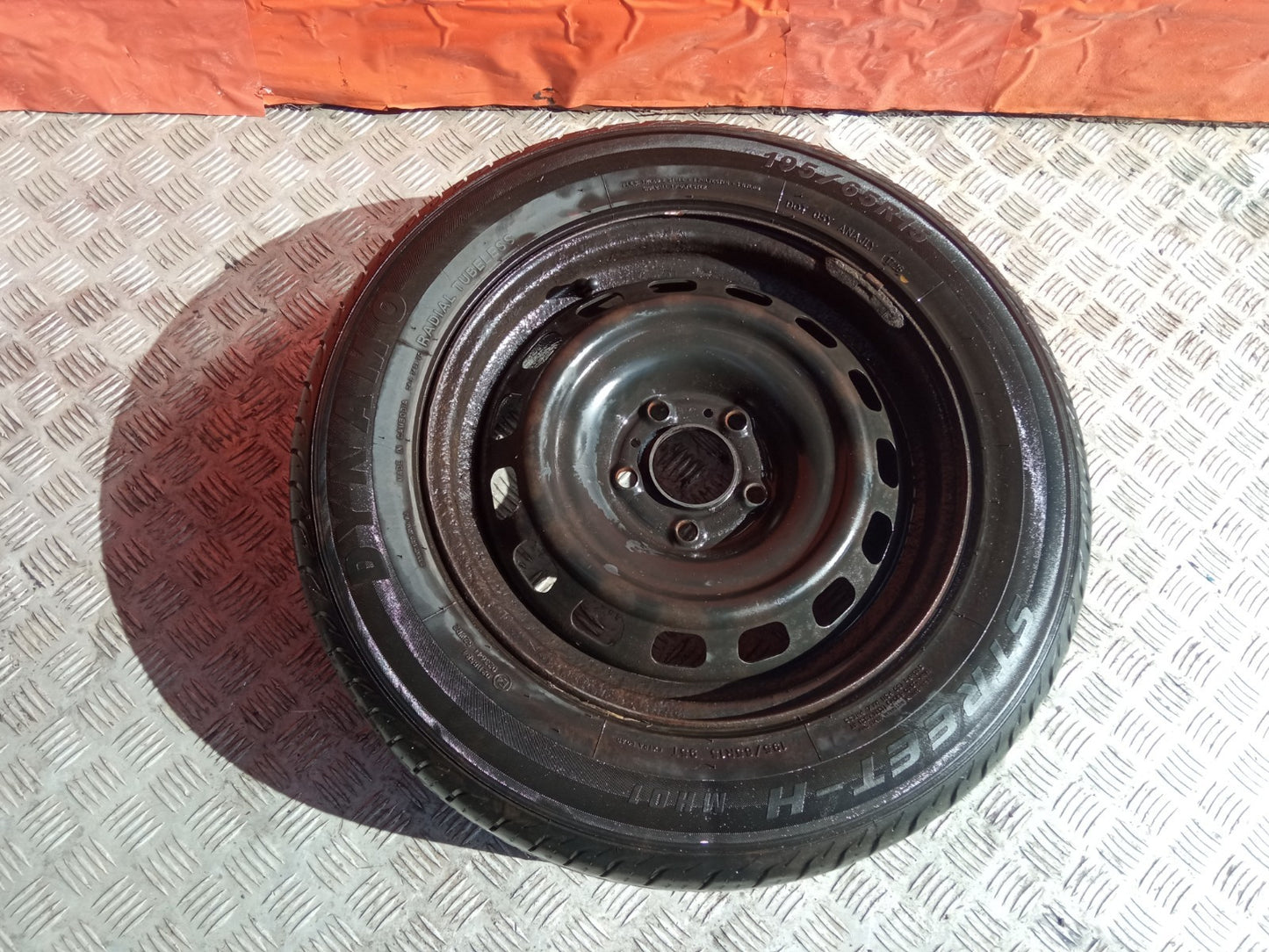 ✅Peugeot 308 Dynamo Steel Wheel with Tyre 195/65 R15 5.05 mm + Warranty xAA - Image 1
