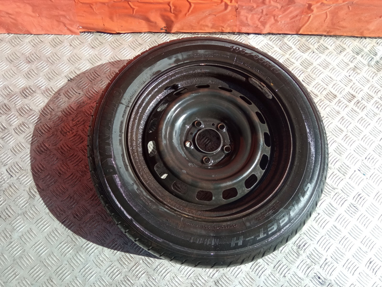 ✅Peugeot 308 Dynamo Steel Wheel with Tyre 195/65 R15 5.05 mm + Warranty xAA - Image 1