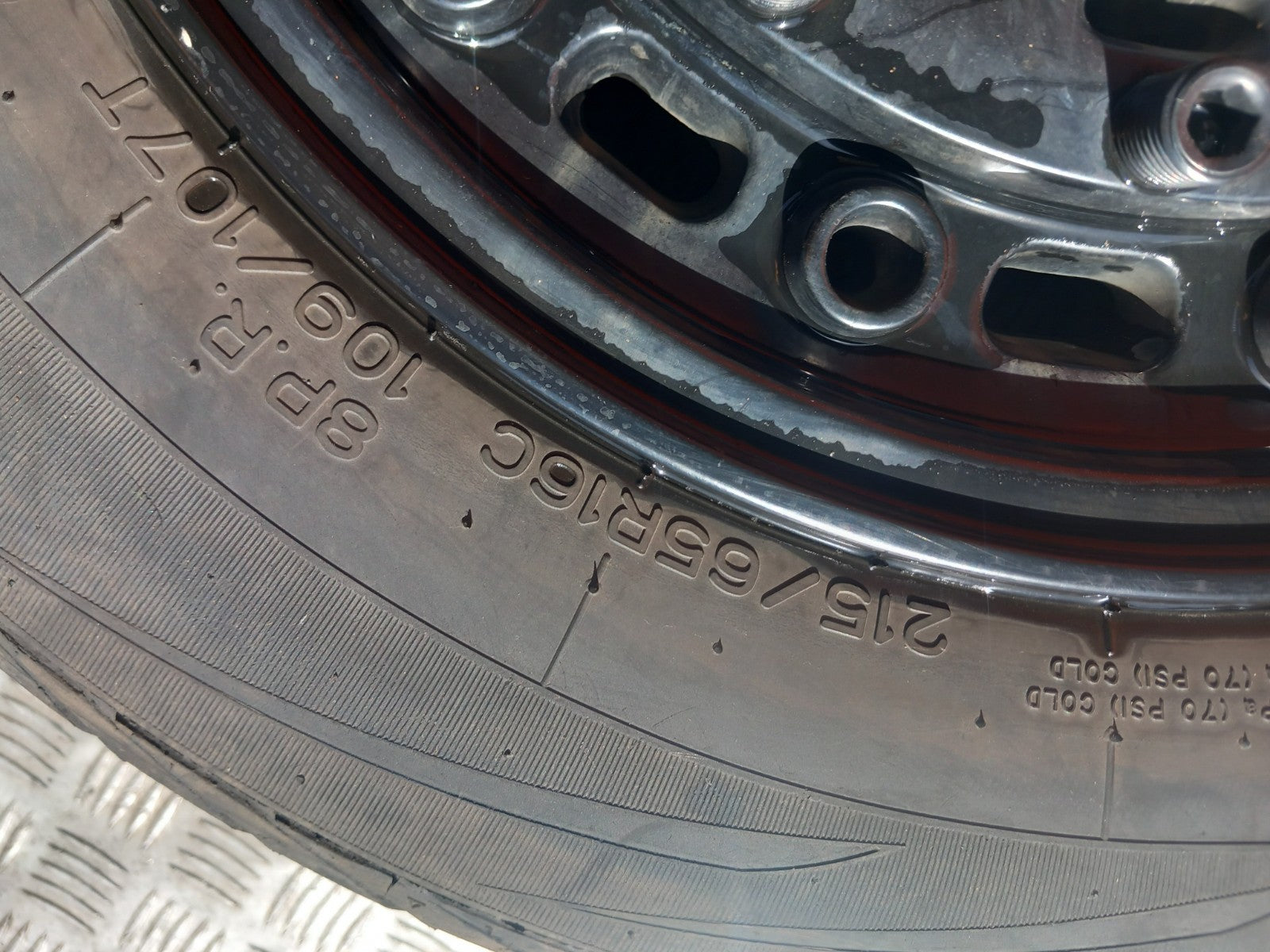 ✅2014 Ford Transit Custom Rogue Alloy Wheel with Tyre 215/65 R16 + Warranty A384 - Image 10