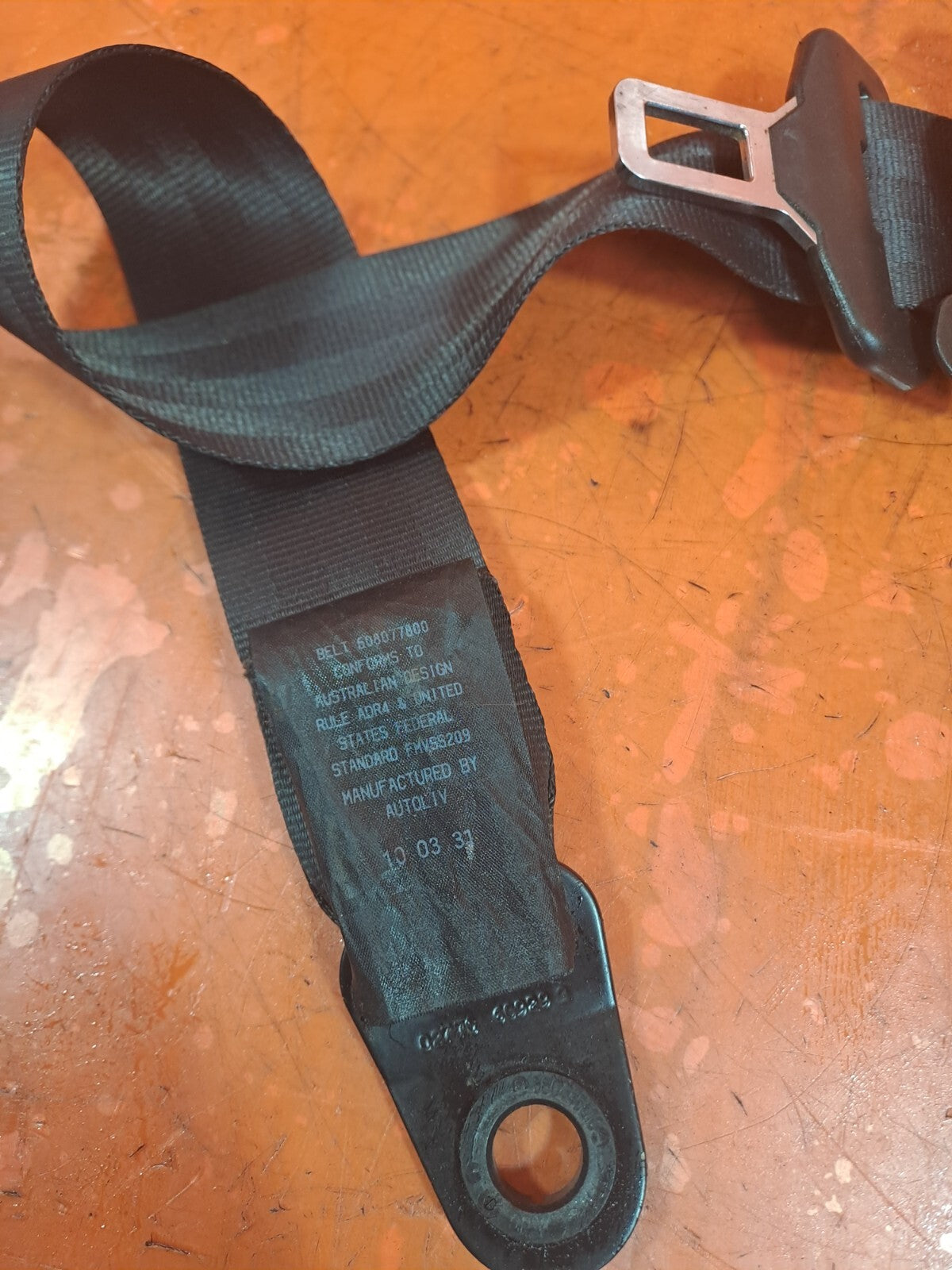 ✅2010 LAND ROVER DISCOVERY 4 L319 SEAT BELT REAR RIGHT 8H22F611B68ABW + WARRANTY - Image 4