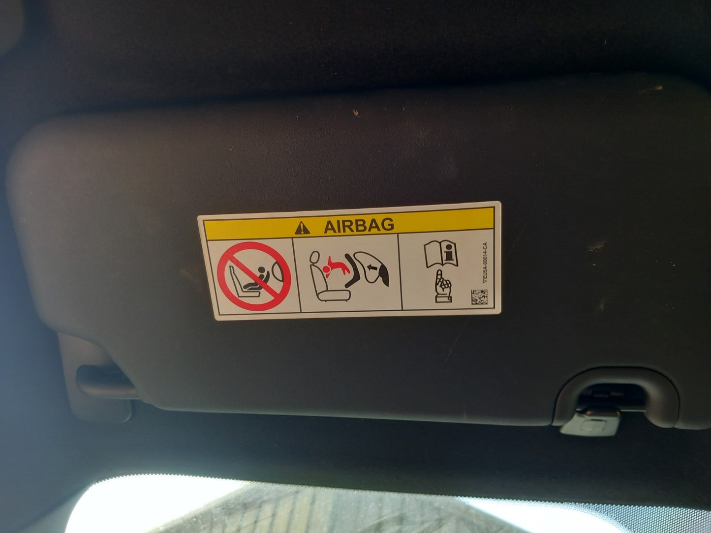 2017 Ford Ranger Wildtrak Sun Visor Pair Left Right EU5A-00014-CA Warranty A401 - Image 4