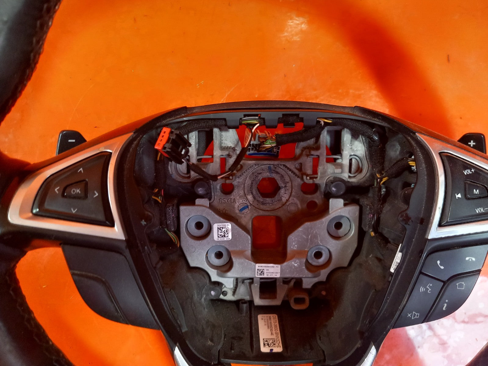 2019 Ford Galaxy MK3 Zetec Steering Wheel DS73-3600-BNN Warranty A345 - Image 5