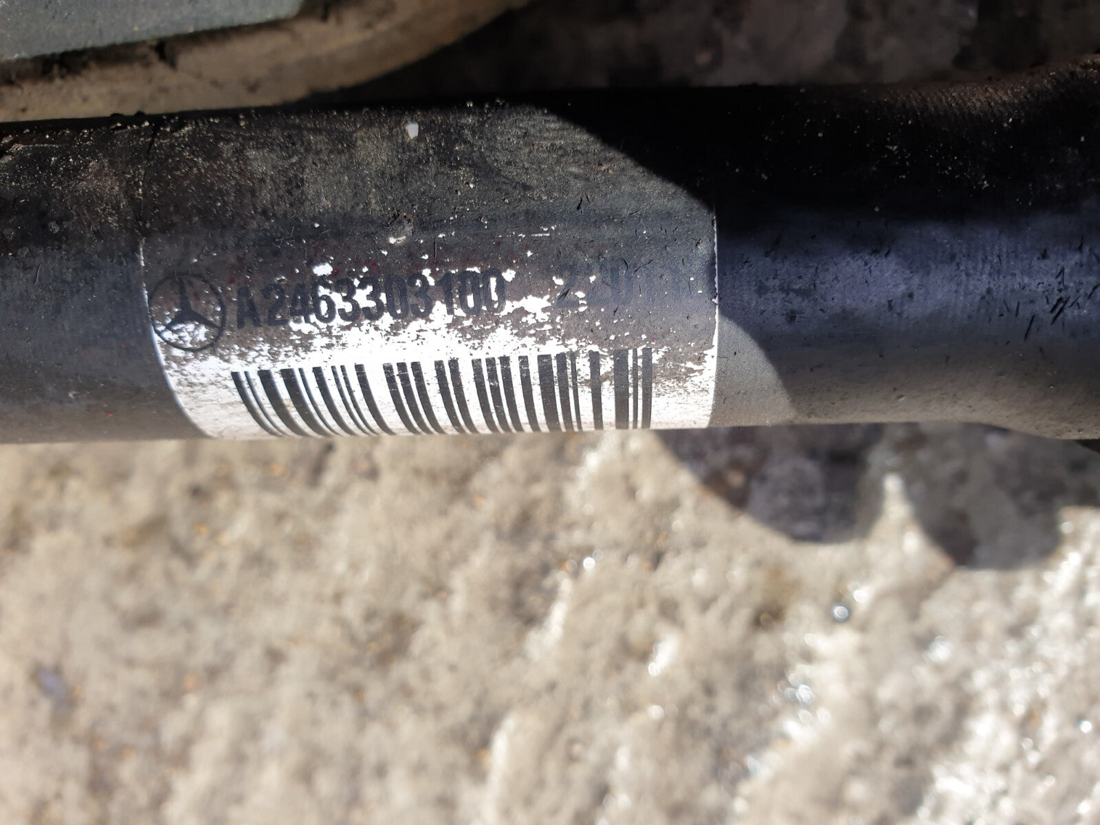 ✅2012 MERCEDES B CLASS W246 1.8 DIESEL FRONT LEFT MANUAL DRIVESHAFT A2463303100 - Image 9