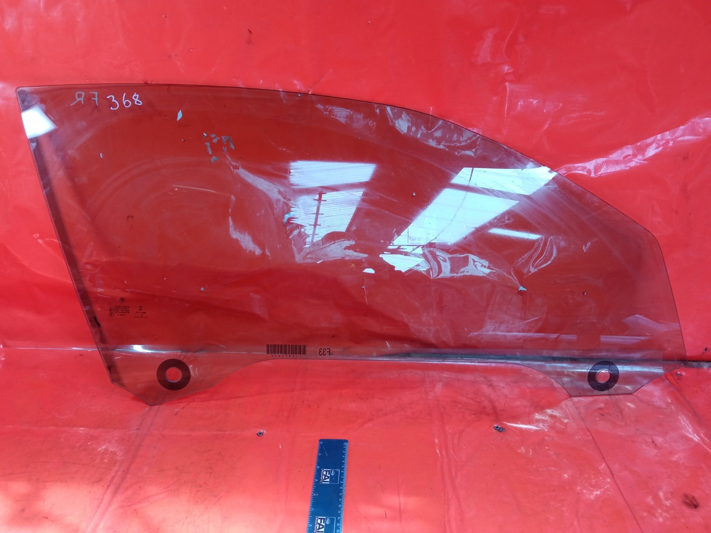 ✅2016 BMW 4 Series F33 Front Right Door Window Glass 7268728 + Warranty A368 - Image 4