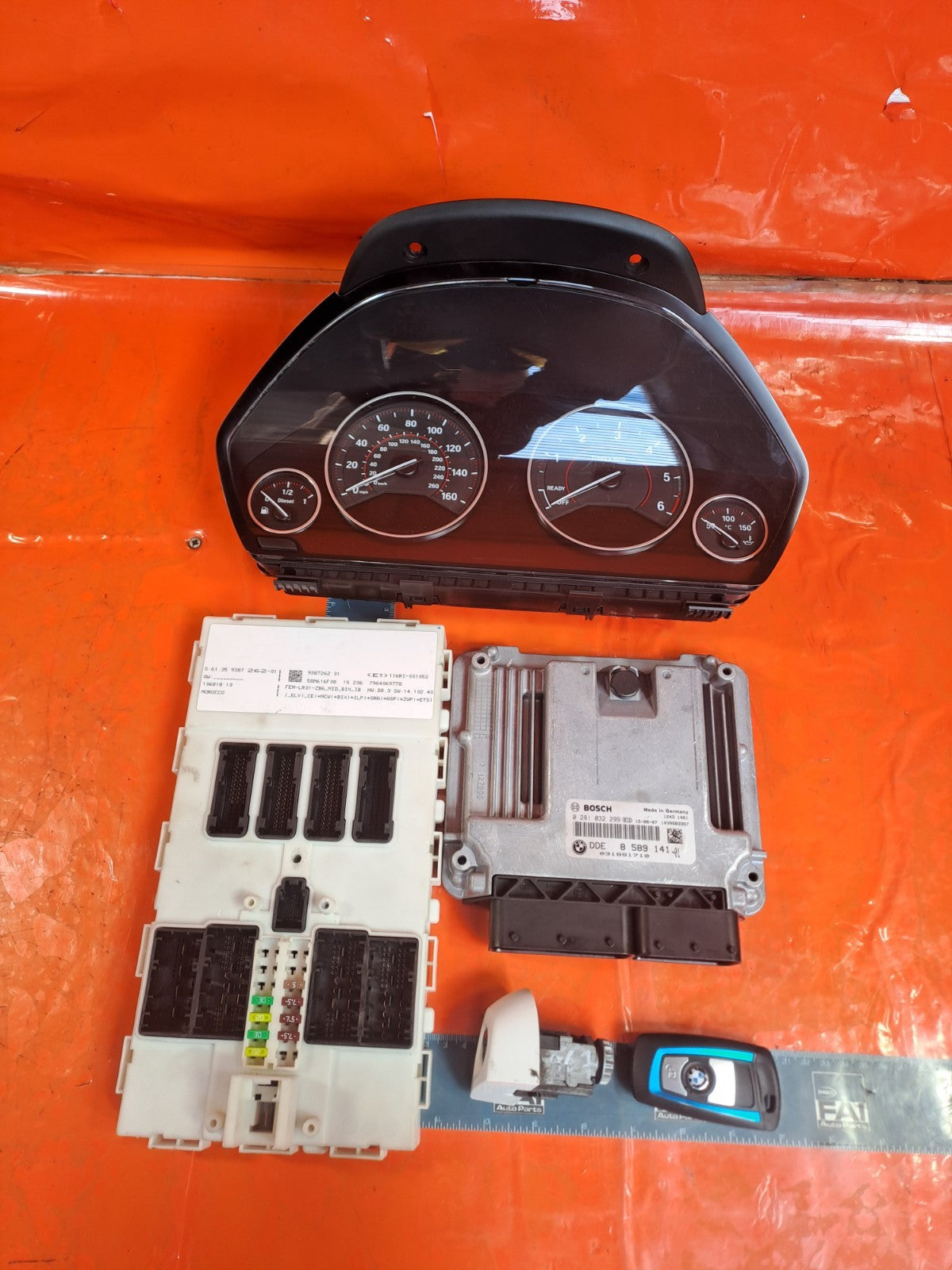 ✅2015 BMW 4 SERIES F33 M SPORT ECU KIT 8589141 9387262 9232895 + WARRANTY A367 - Image 3