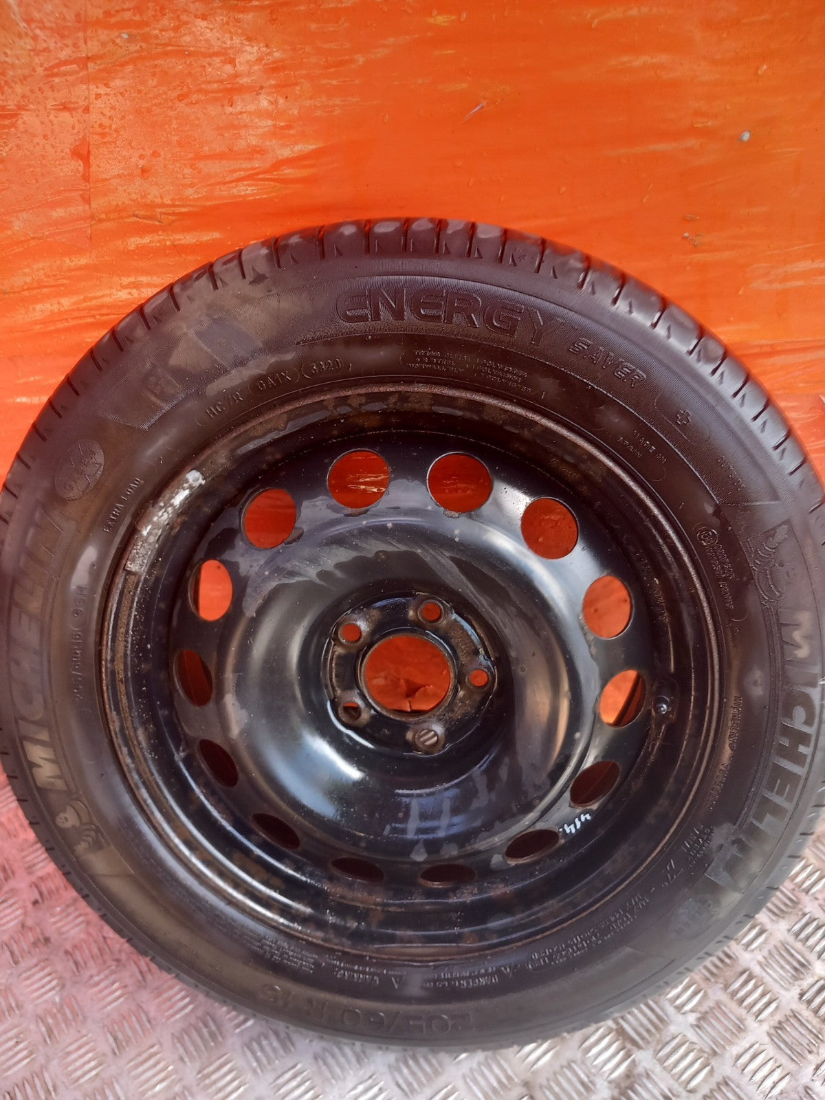 Vauxhall Combo MK4 1.5 Diesel 2020 Alloy Wheel with Tyre 205/60 R16 4,30 mm A414 - Image 9