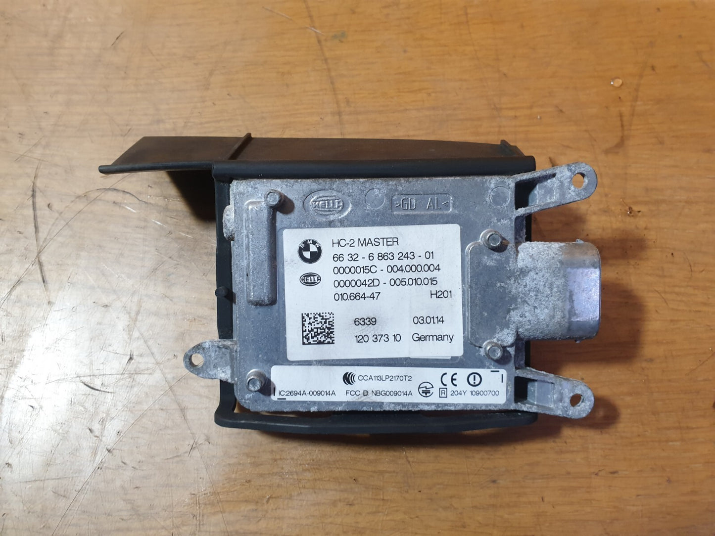 ✅2014 BMW 5 SERIES F11 4.4P LANE CHANGE WARNING MASTER SENSOR RIGHT 6863243 A153 - Image 1