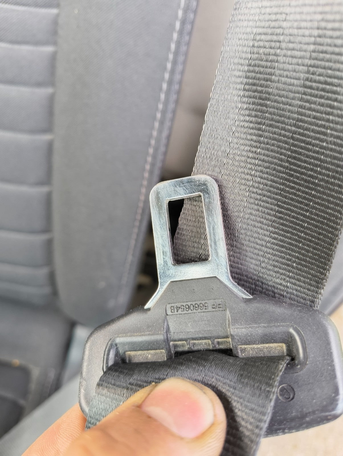 ✅2019 Ford Transit Custom Front Left Seat Belt BK21-V61294-DCW + Warranty A383 - Image 4