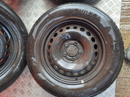 ✅2024 FORD TRANSIT COURIER 1.5D STEEL WHEEL & TYRE SET 195/65 R15 R2X6-1015 A356 - Image 7
