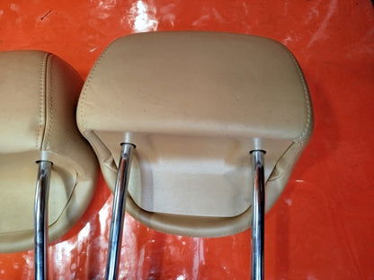 ✅2010 PORSCHE CAYENNE 9PA REAR LEATHER HEADRESTS + WARRANTY A268 - Image 6