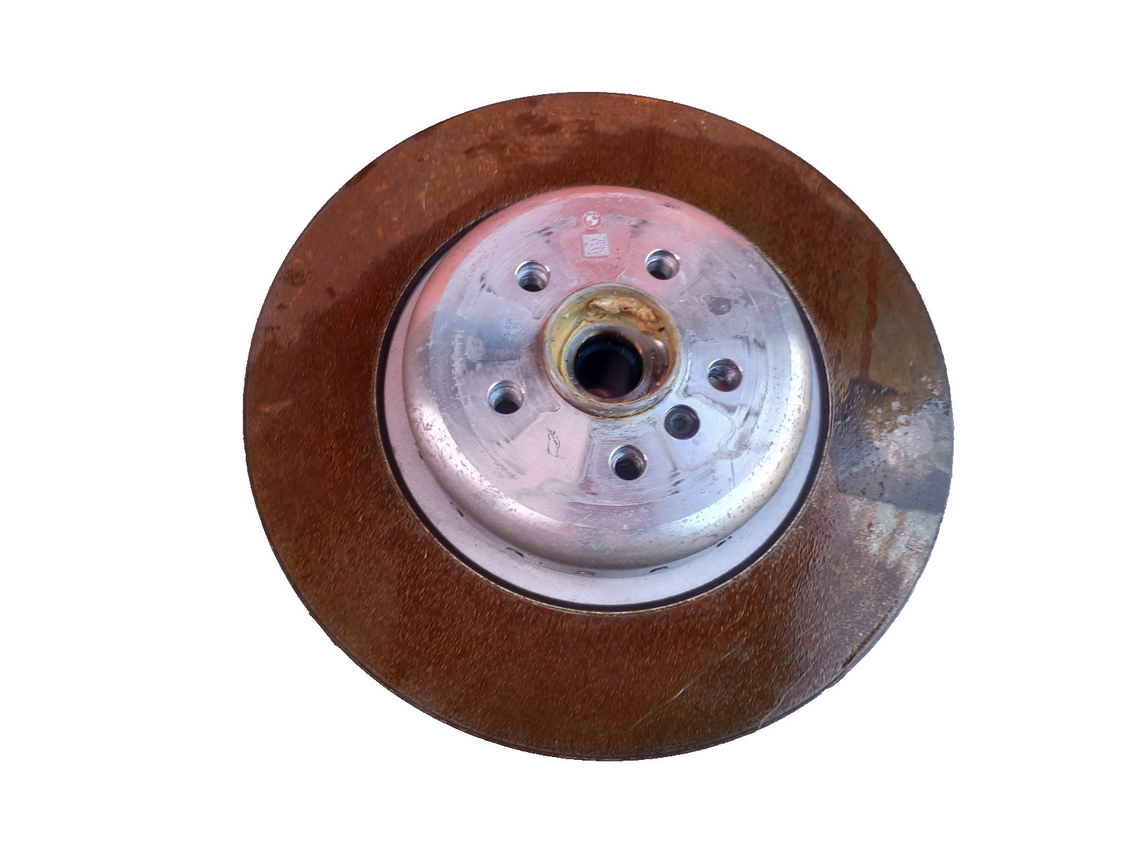 2025 BMW X5 G05 Front Right Brake Disc 6896673 Warranty A398 - Image 1