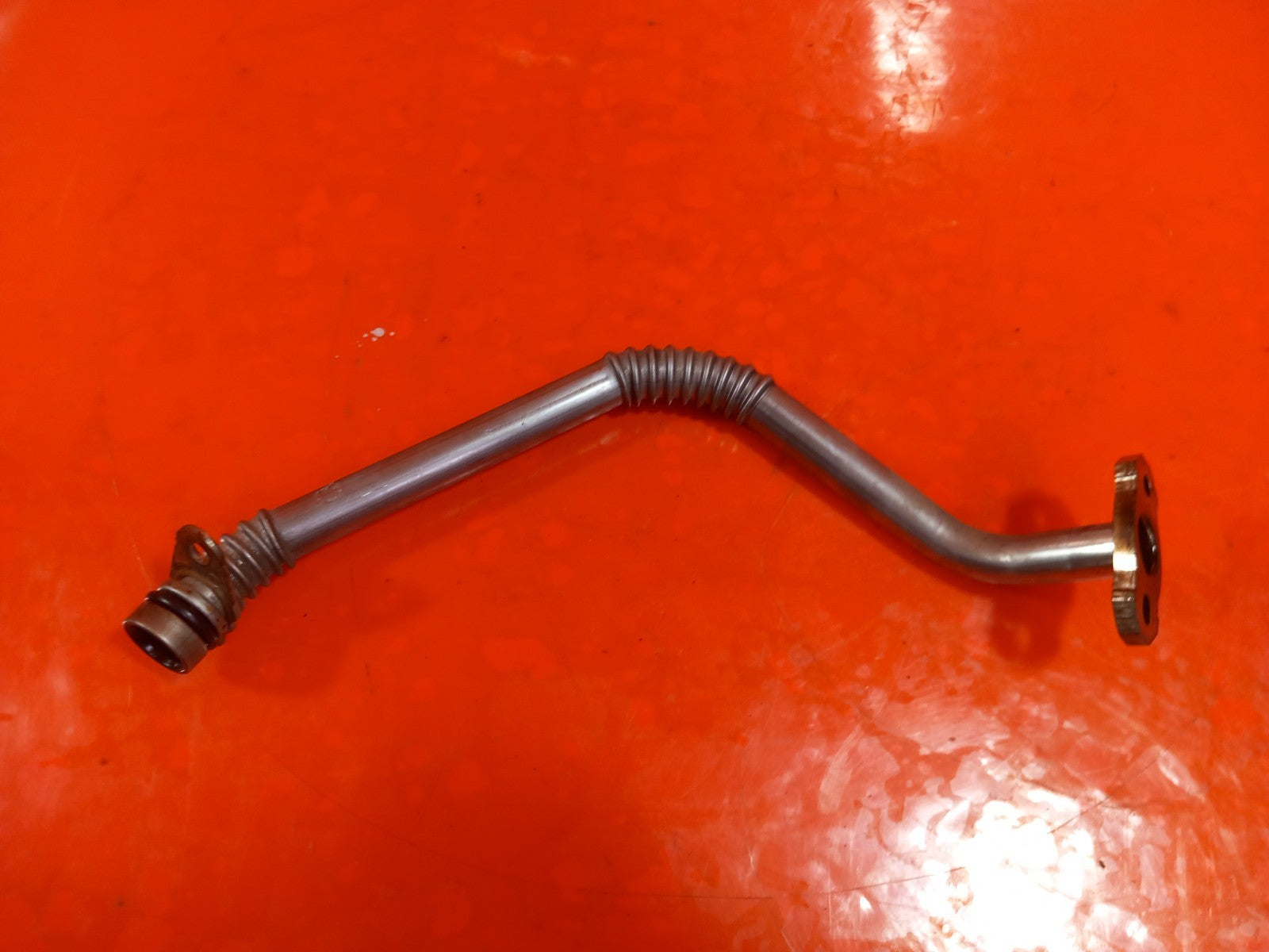 2021 Ford Transit Custom Turbo Oil Return Pipe KK2Q-6K677-AA Warranty A372 - Image 5