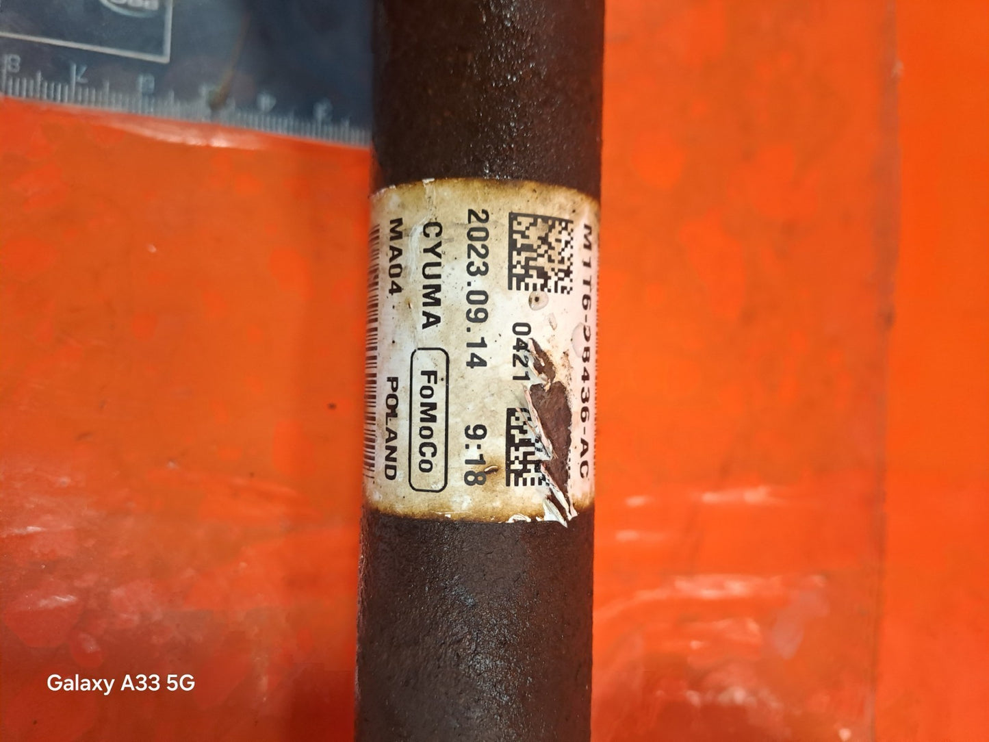 ✅2023 FORD PUMA ST DRIVESHAFT FRONT RIGHT M1T6-3B436-AC + WARRANTY - Image 6