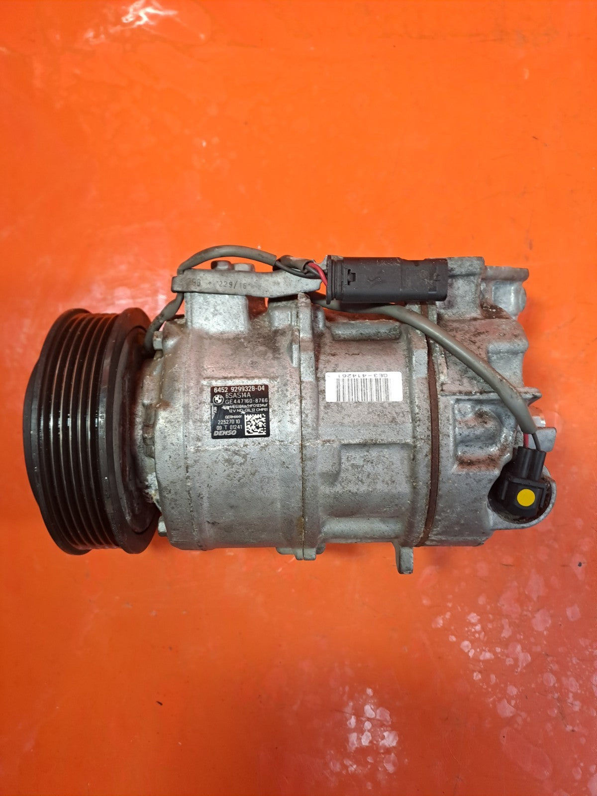 ✅2016 BMW 3 SERIES F30 A/C AIR CON COMPRESSOR PUMP 9299328 + WARRANTY A330 - Image 11
