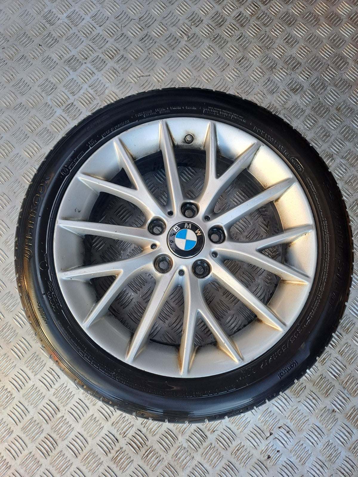 ✅BMW F23 218D Se 2.0 DIESEL 2019 ALLOY WHEEL WITH TYRE 205/50 R17 6796205 A344 - Image 3