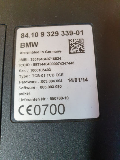 ✅2014 BMW 5 SERIES F11 4.4P TELEMATICS BLUETOOTH MODULE 9329339 + WARRANTY A153 - Image 11