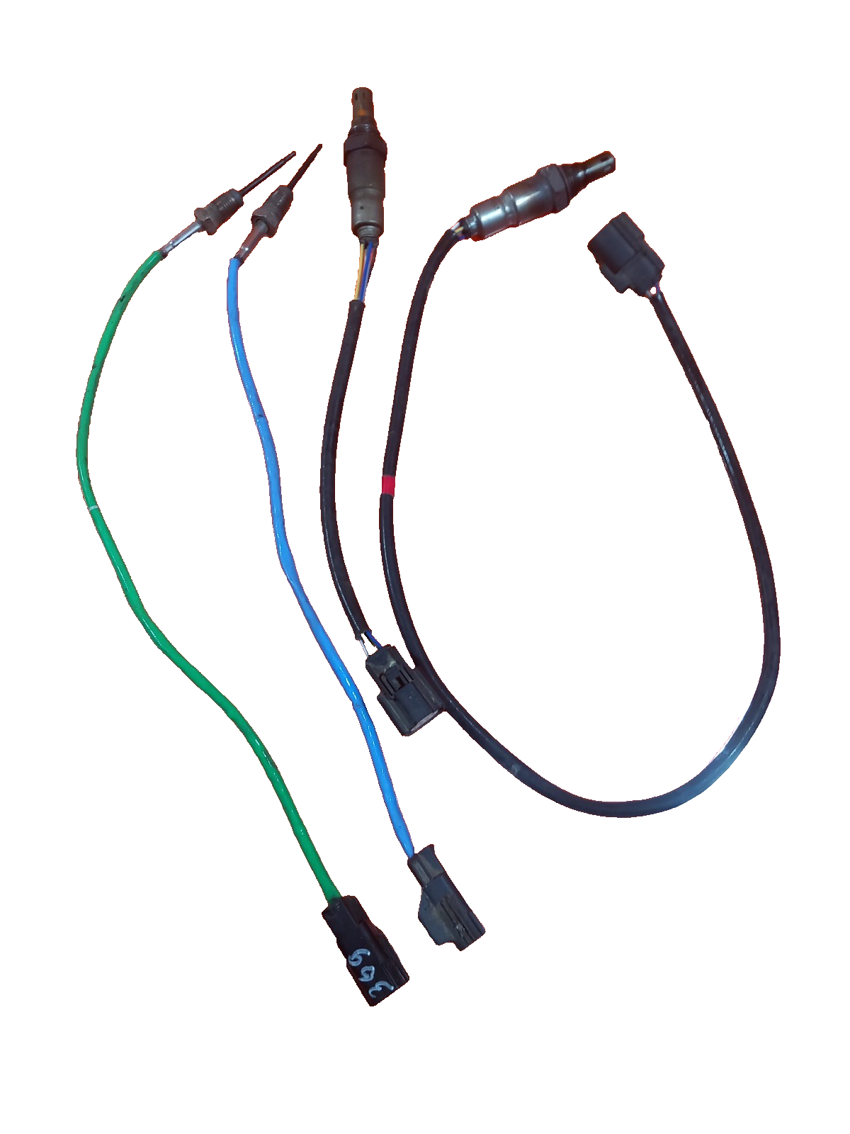 2017 Ford Transit Connect Exhaust Temperature Oxygen Sensor Set 6M51-12B591 A369 - Image 1