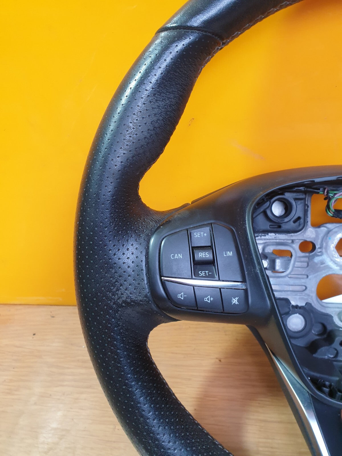 ✅2018 FORD FIESTA MK8 ST-LINE 1.0P STEERING WHEEL H1BJ-3600-AE + WARRANTY A178 - Image 4