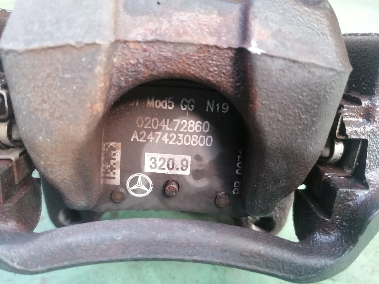 ✅2020 MERCEDES A CLASS W177 1.3P REAR LEFT BRAKE CALIPER A2474230800 A050 - Image 10