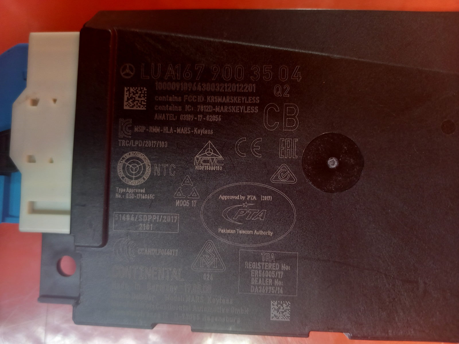 Mercedes W177 W247 2018-2025 Keyless Entry Control Module A1679003504 Warranty - Image 5