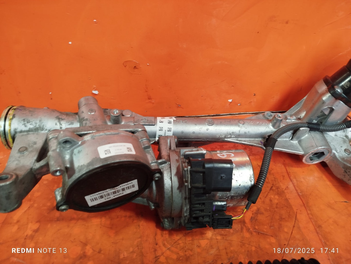 ✅MERCEDES A180D SPORT W177 1.5 DIESEL 2018 POWER STEERING RACK 6800017343A A297 - Image 3