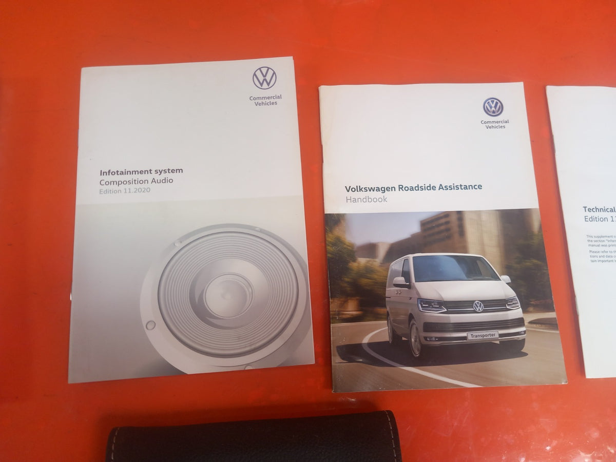 2021 VW Transporter T30 Owners Handbook Manual and Wallet Warranty A412 - Image 4