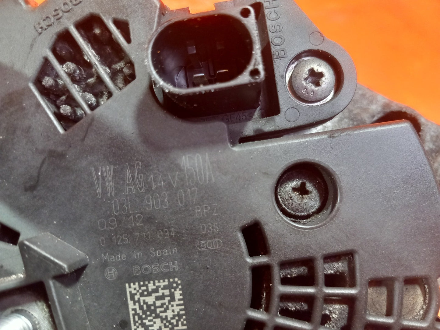 2012 Audi A4 B8 2.0 Diesel Alternator 03L903017 Warranty A323 - Image 12