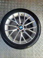 ✅BMW F23 218D Se 2.0 DIESEL 2019 ALLOY WHEEL WITH TYRE 205/50 R17 6796205 A344 - Image 1