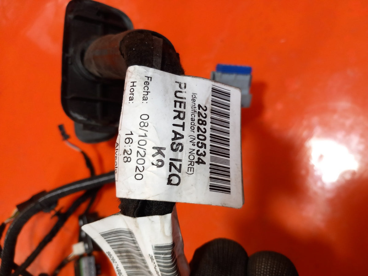 2020 Vauxhall Combo MK4 Front Left Door Wiring 9828274880 Warranty A414 - Image 8