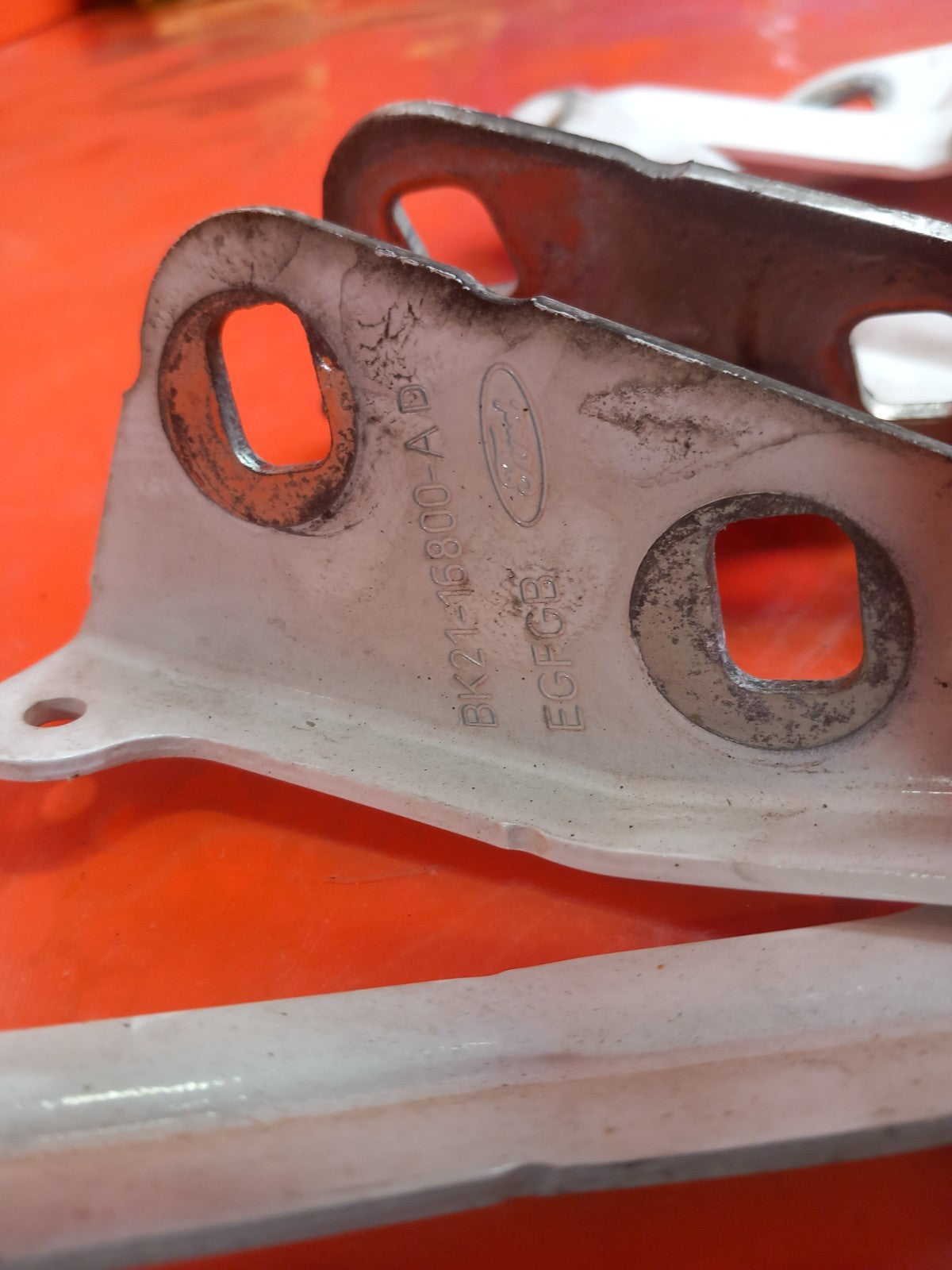 ✅2014 Ford Transit Custom Bonnet Hinges Pair Front Left Right BK21-16801-AC A384 - Image 6