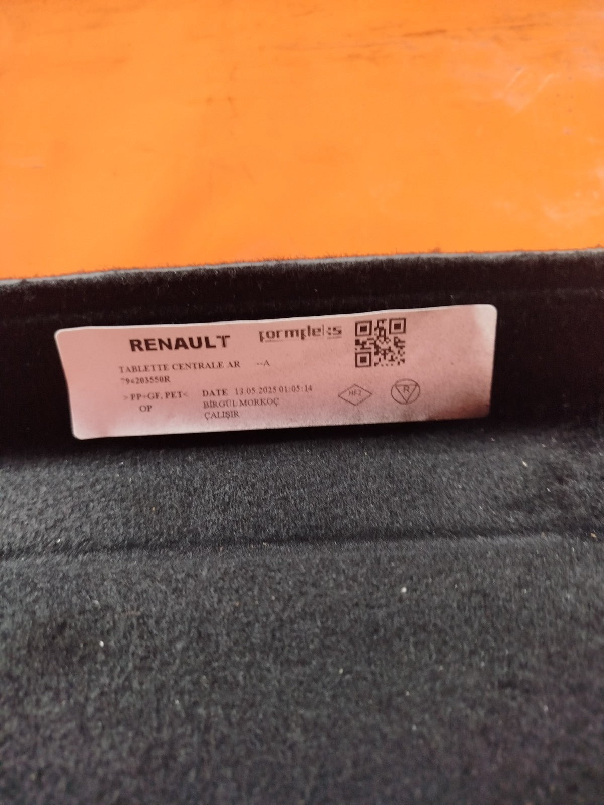 ✅RENAULT CLIO E-TECH 1.6 PETROL 2025 PARCEL SHELF LOAD COVER 794203550R A331 - Image 12